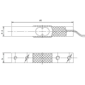 Aluminium -Einzelpunktlastzellsensor